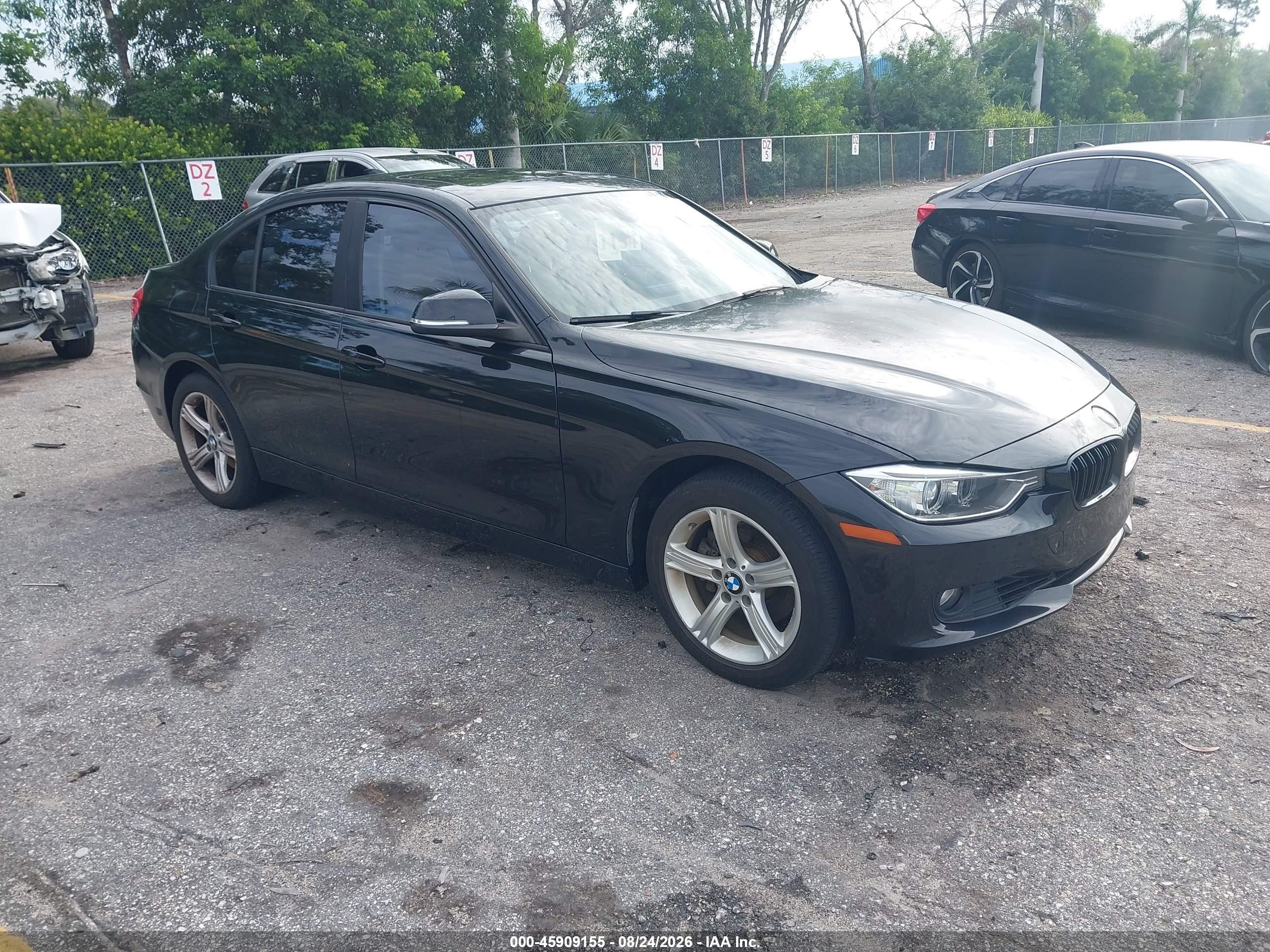 2012 Bmw 328i   Black vin: WBA3A5C55CF259564