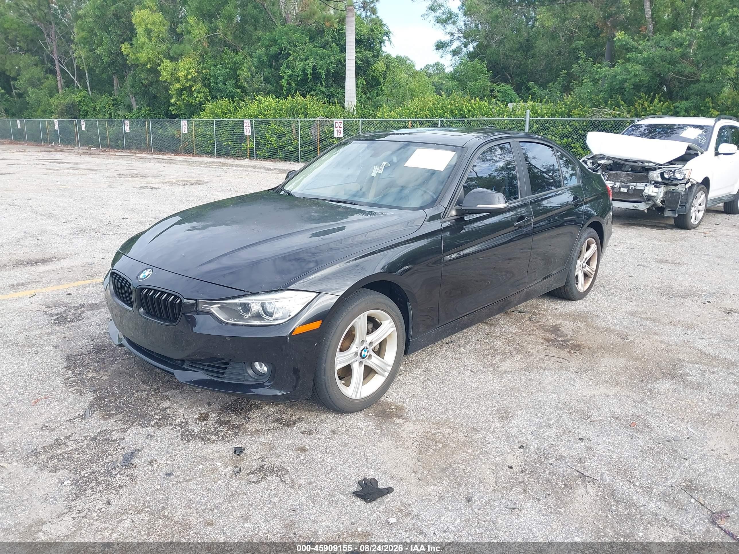 2012 Bmw 328i   Black vin: WBA3A5C55CF259564