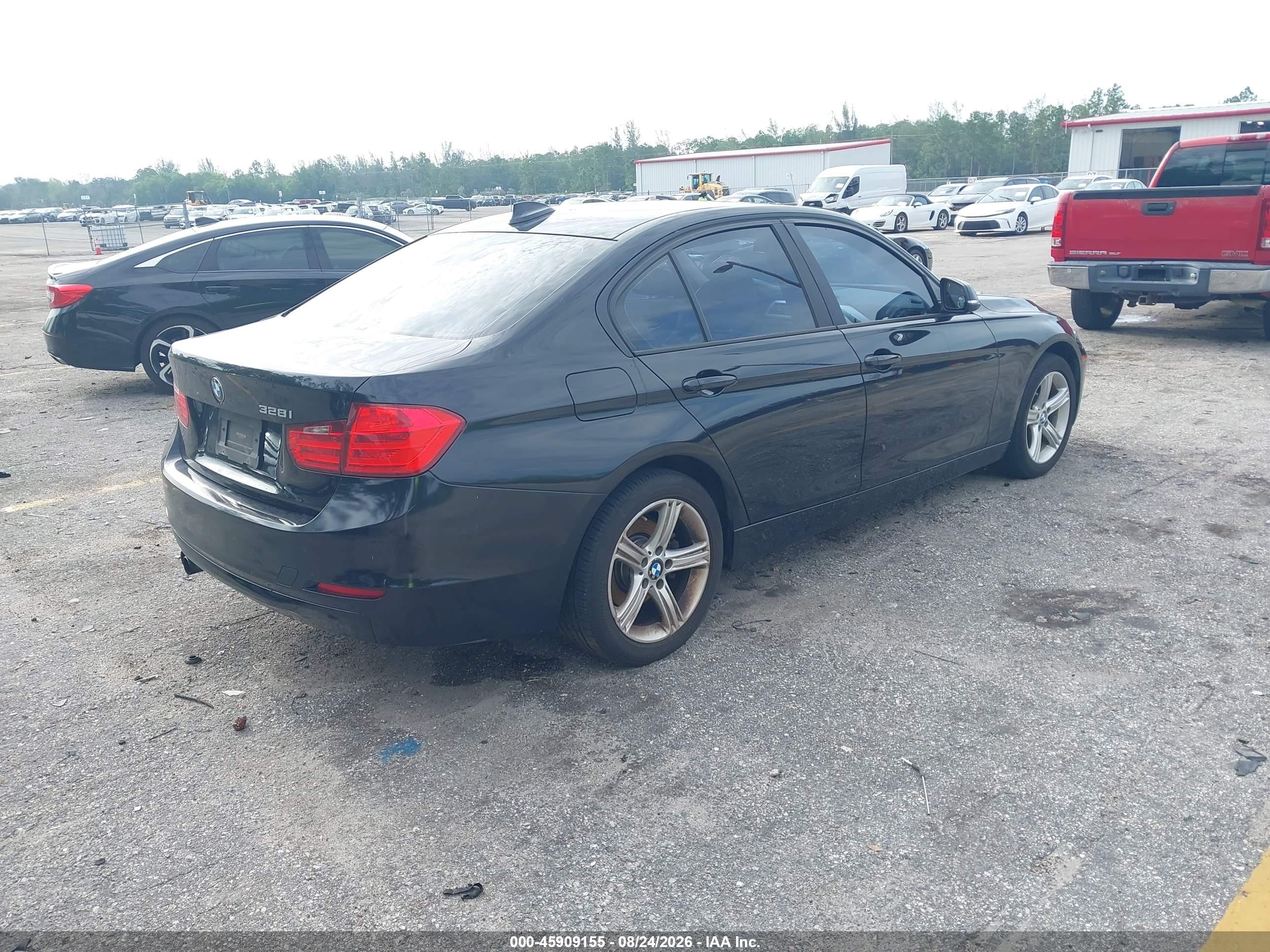 2012 Bmw 328i   Black vin: WBA3A5C55CF259564