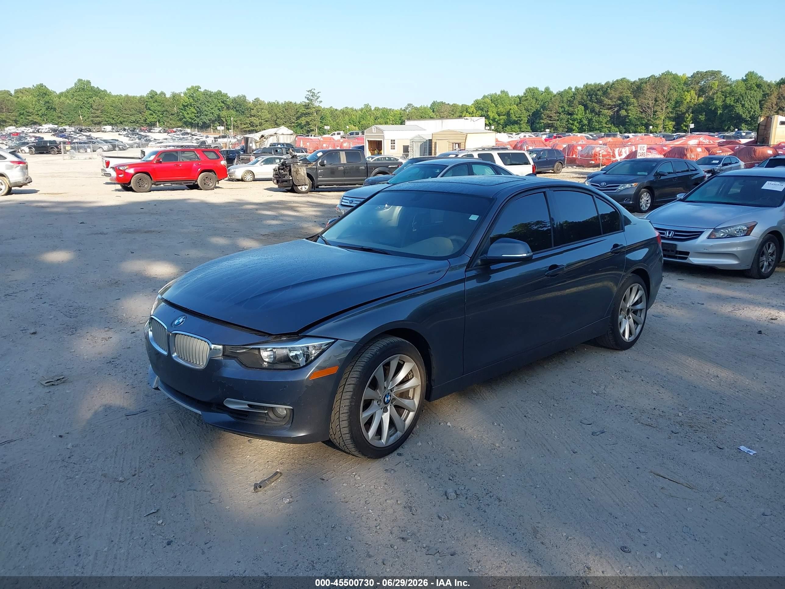 2012 Bmw 328i Gray vin: WBA3A5C55CF341293