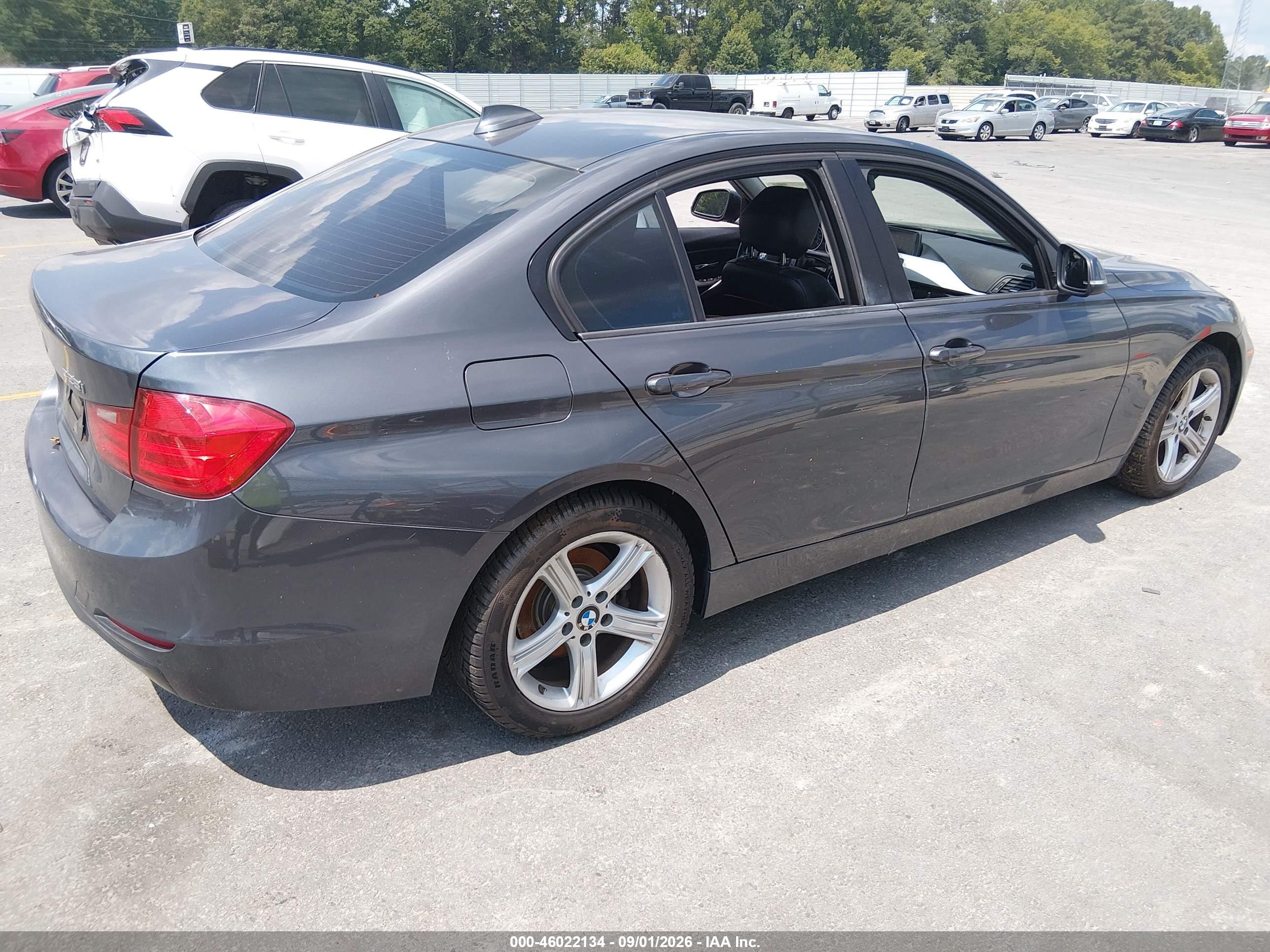 2012 Bmw 328i   Gray vin: WBA3A5C55CF345165