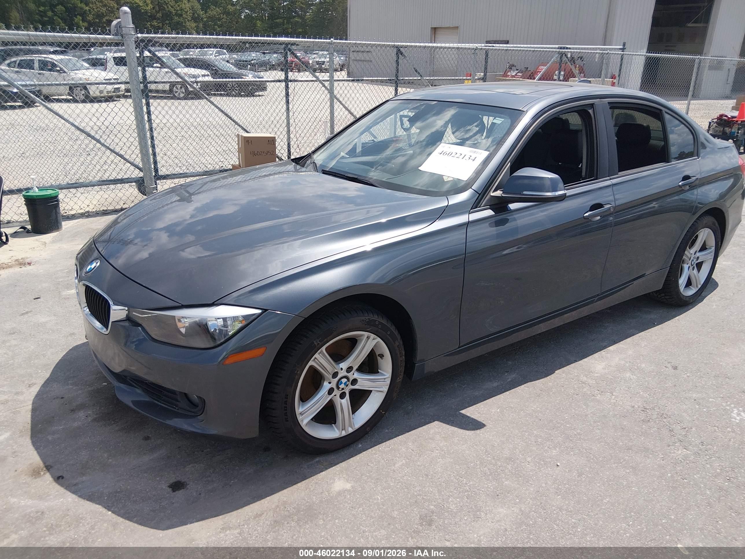 2012 Bmw 328i   Gray vin: WBA3A5C55CF345165