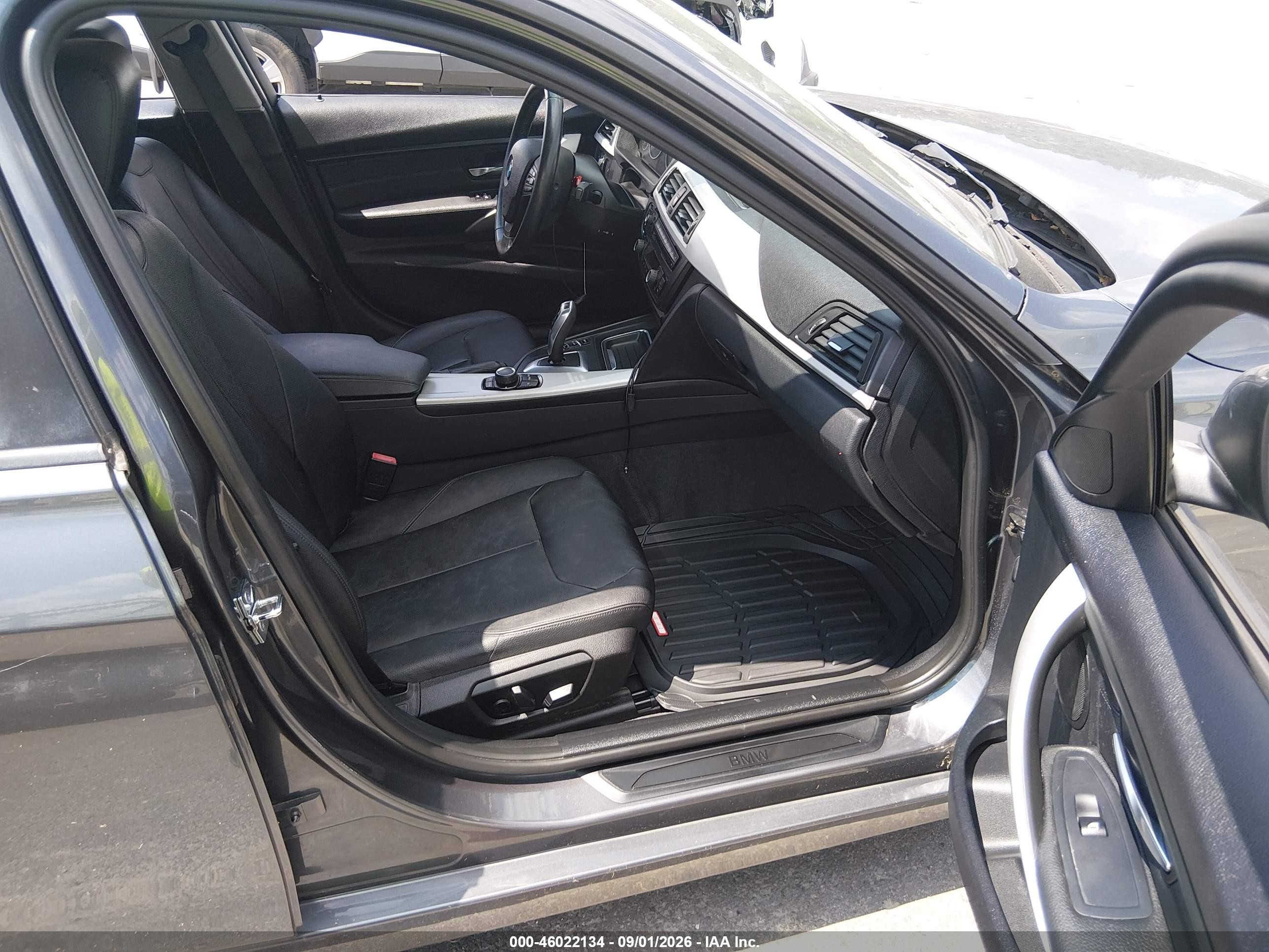 2012 Bmw 328i   Gray vin: WBA3A5C55CF345165