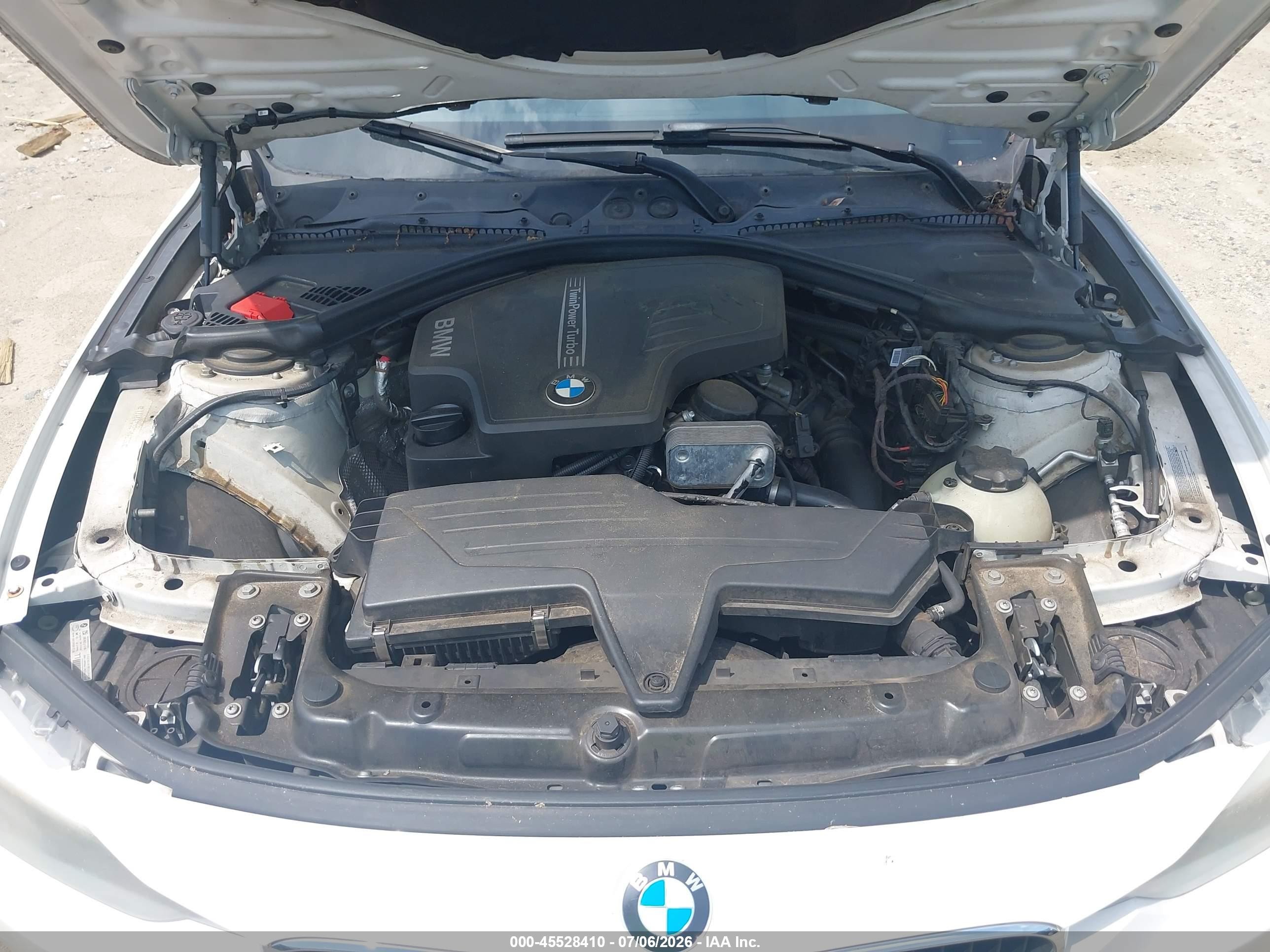 2012 Bmw 328i   White vin: WBA3A5C55CF349099