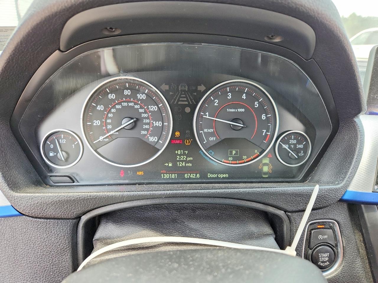 2013 Bmw 328 I Blue vin: WBA3A5C55DF350349
