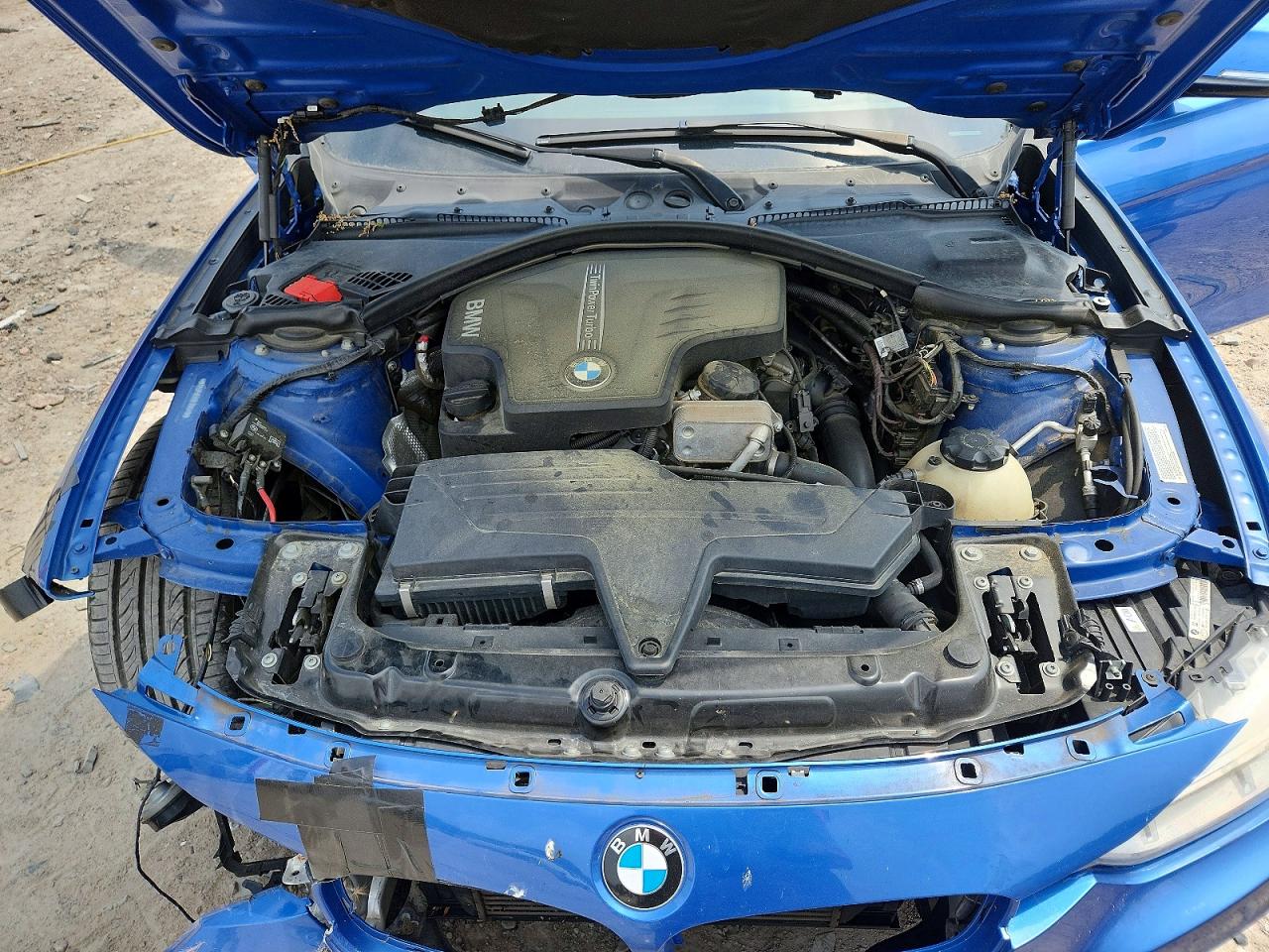 2013 Bmw 328 I Blue vin: WBA3A5C55DF350349