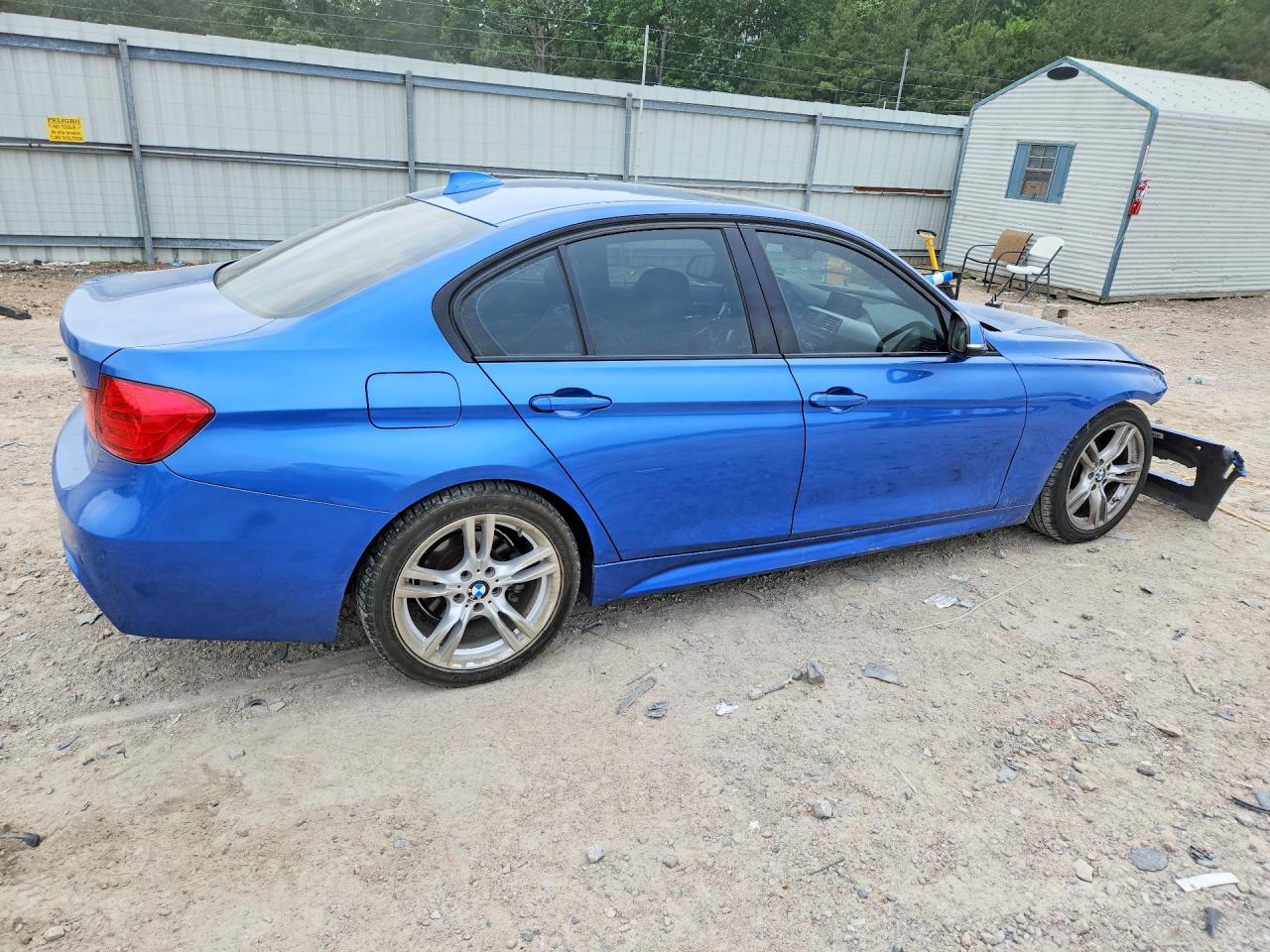 2013 Bmw 328 I Blue vin: WBA3A5C55DF350349