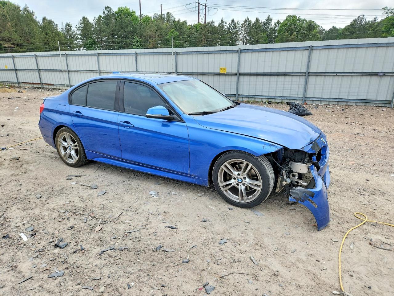 2013 Bmw 328 I Blue vin: WBA3A5C55DF350349