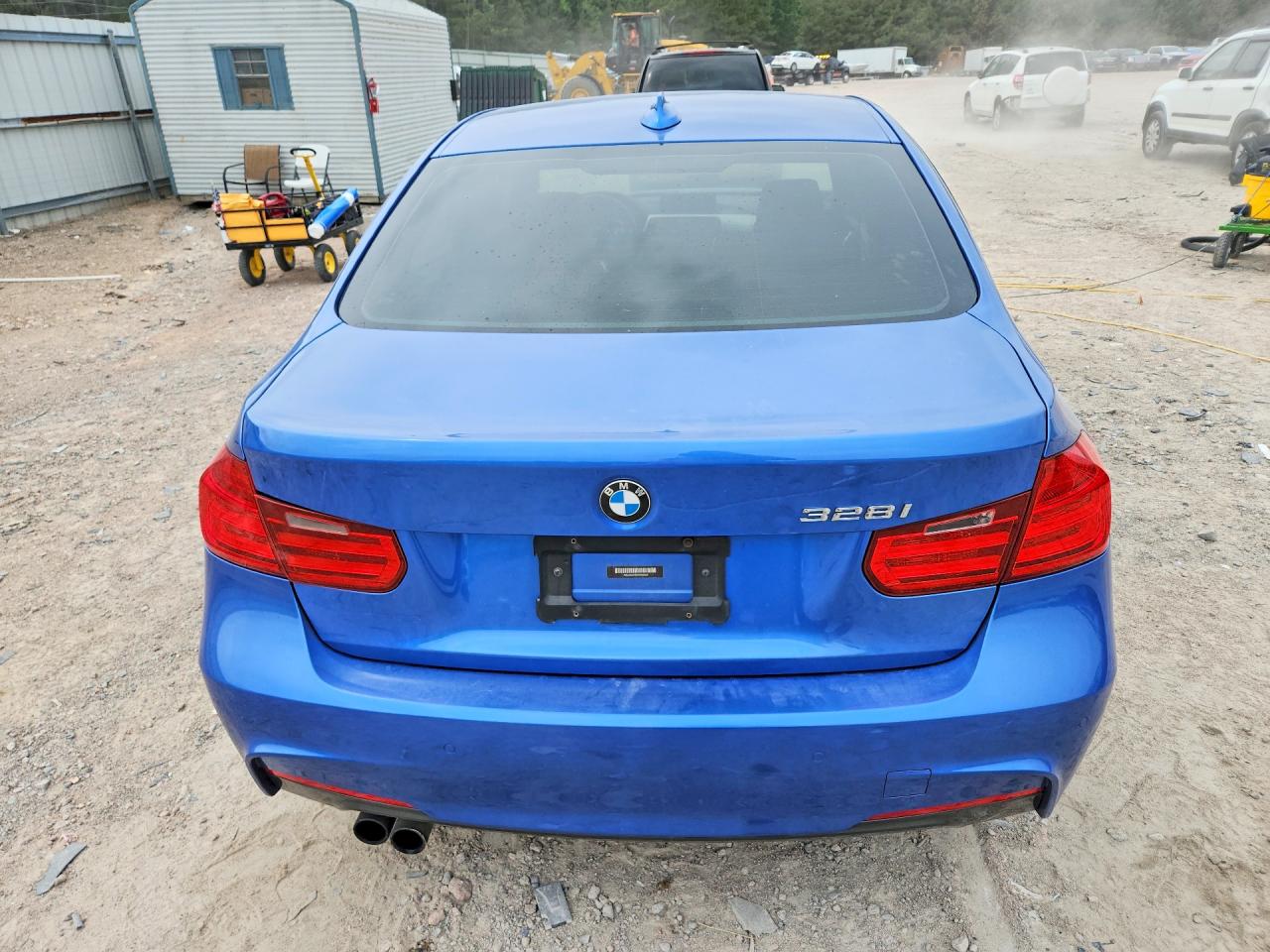 2013 Bmw 328 I Blue vin: WBA3A5C55DF350349