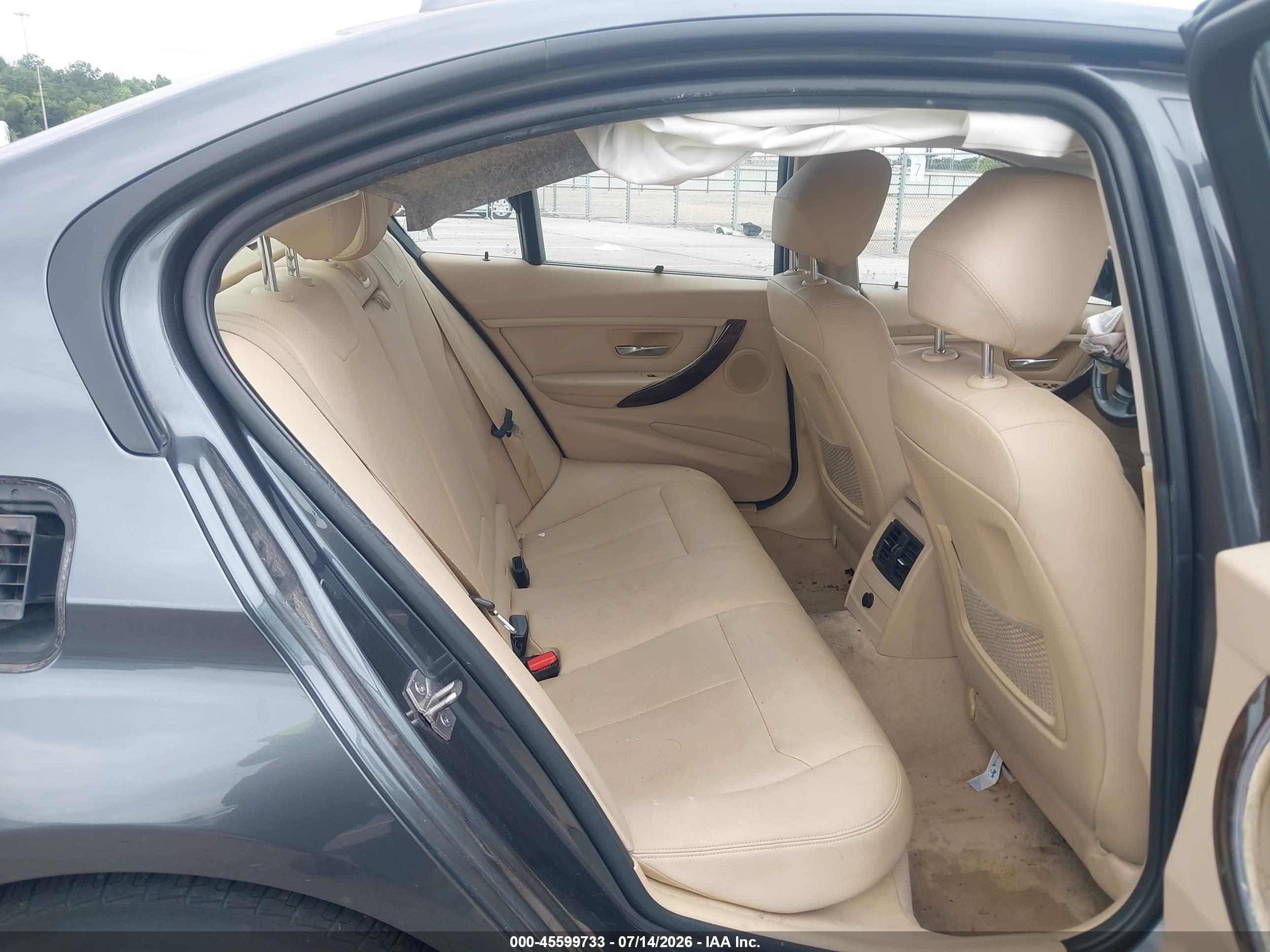2013 Bmw 328i   Gray vin: WBA3A5C55DF356295