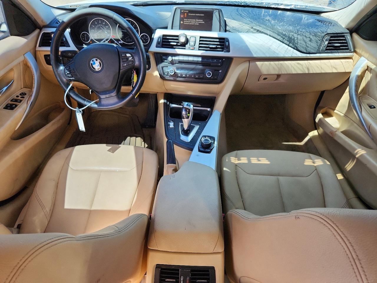 2013 Bmw 328 I White vin: WBA3A5C55DF359147