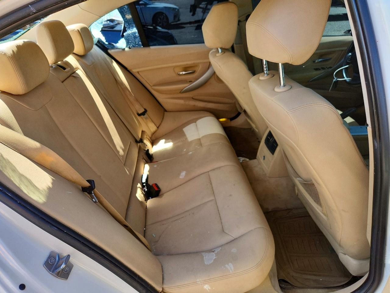 2013 Bmw 328 I White vin: WBA3A5C55DF359147