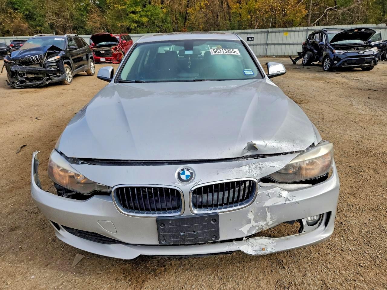 2013 Bmw 328 I Silver vin: WBA3A5C55DF359701