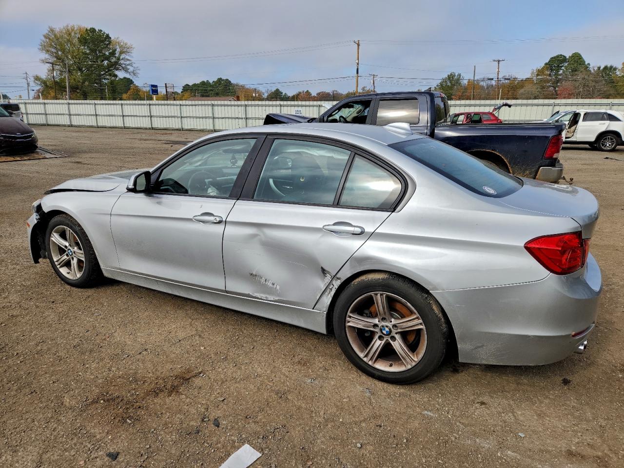 2013 Bmw 328 I Silver vin: WBA3A5C55DF359701