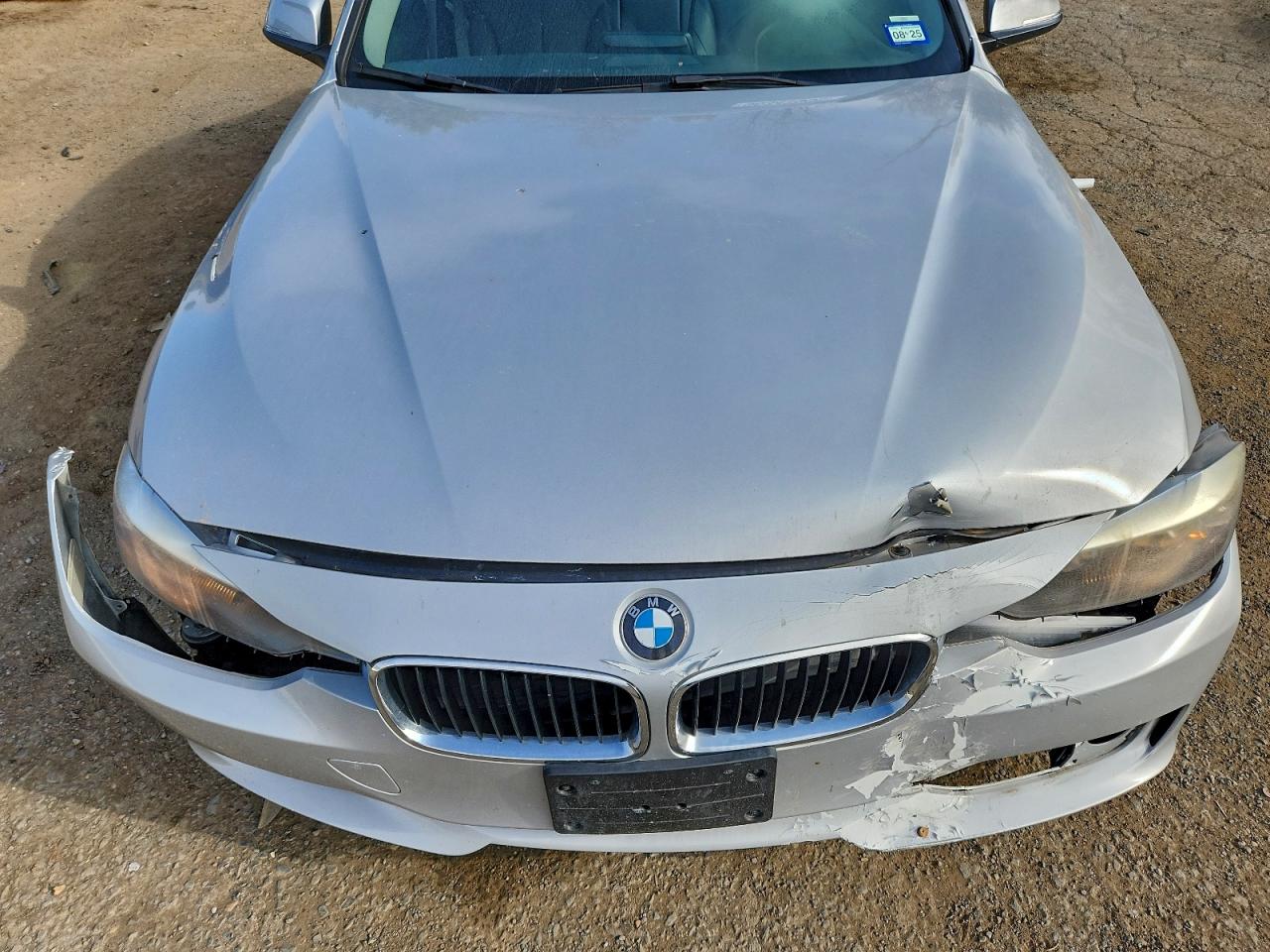 2013 Bmw 328 I Silver vin: WBA3A5C55DF359701