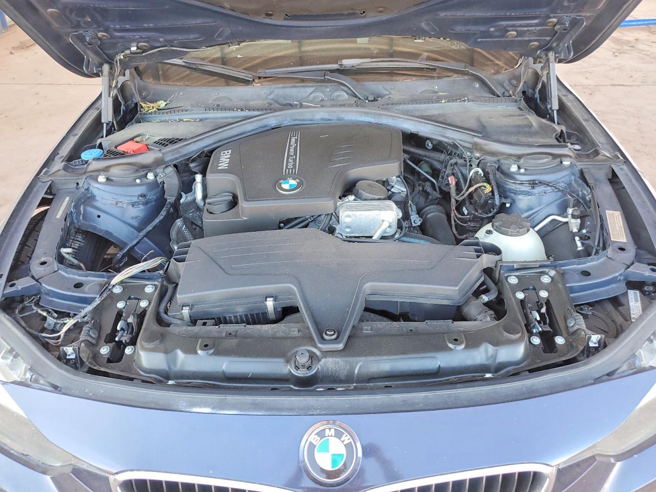 2013 Bmw 328 I Blue vin: WBA3A5C55DJ461626