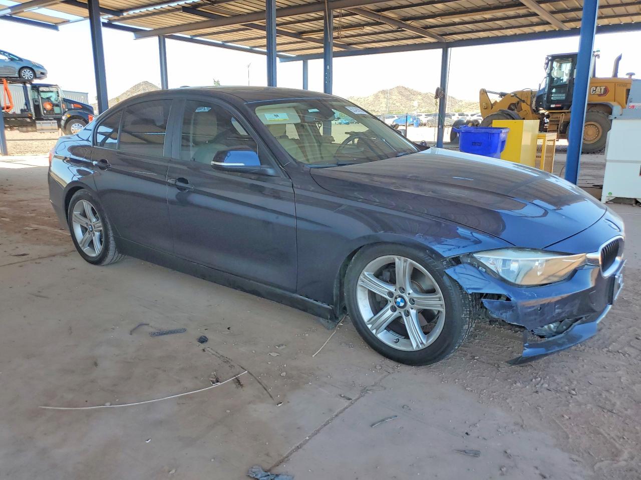 2013 Bmw 328 I Blue vin: WBA3A5C55DJ461626