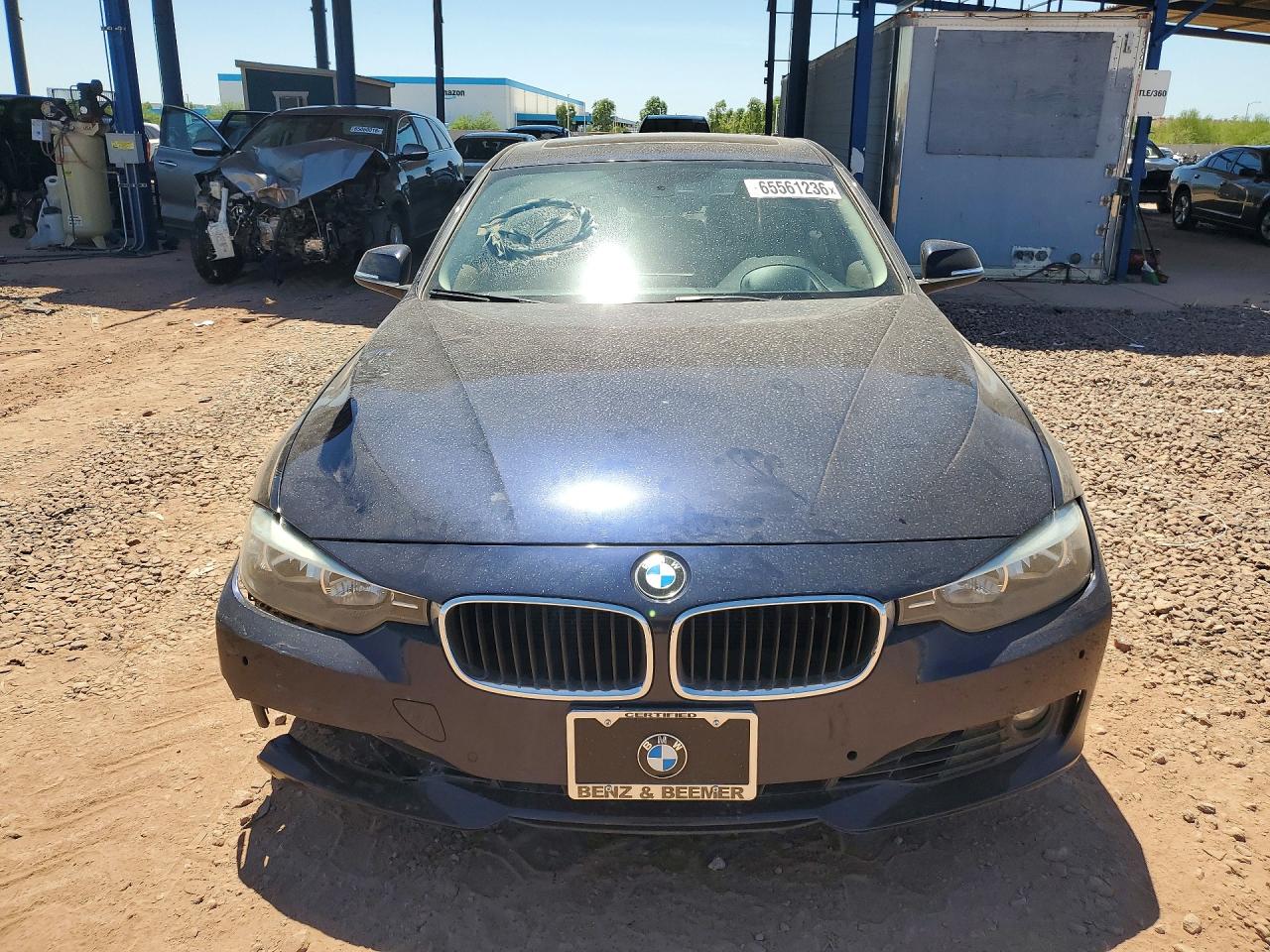 2013 Bmw 328 I Blue vin: WBA3A5C55DJ461626
