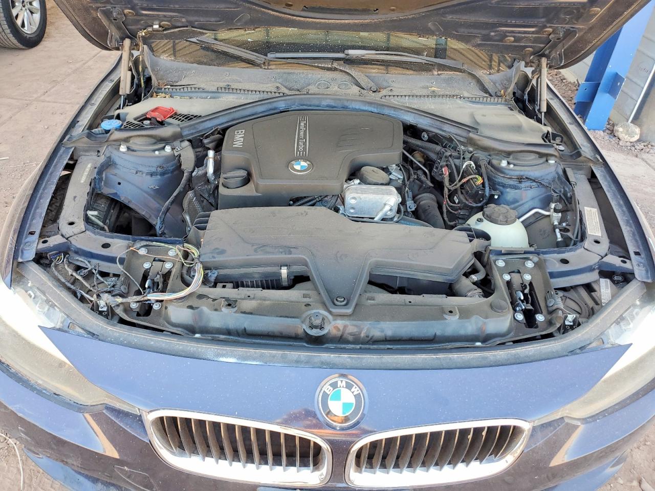 2013 Bmw 328 I Blue vin: WBA3A5C55DJ461626