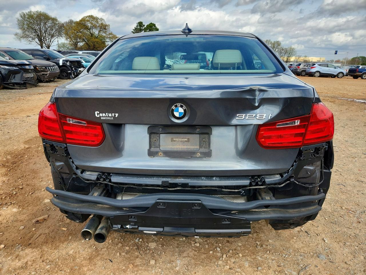 2013 Bmw 328 I Gray vin: WBA3A5C55DJ461982