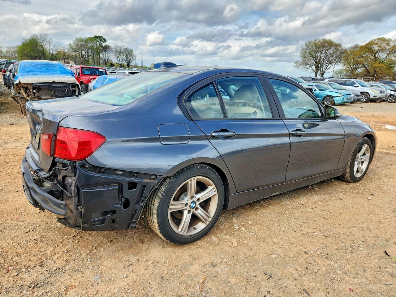 2013 Bmw 328 I Gray vin: WBA3A5C55DJ461982