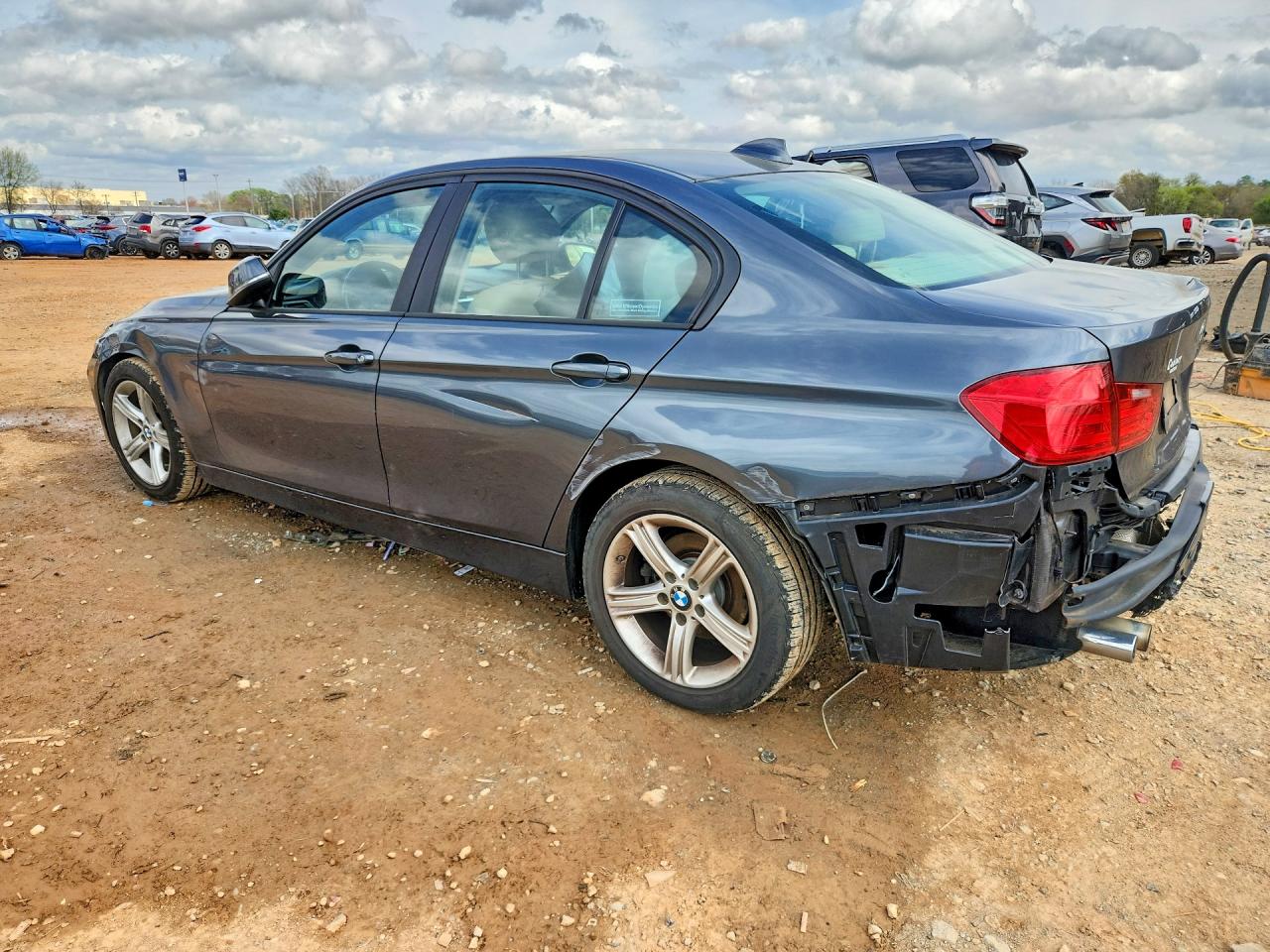 2013 Bmw 328 I Gray vin: WBA3A5C55DJ461982