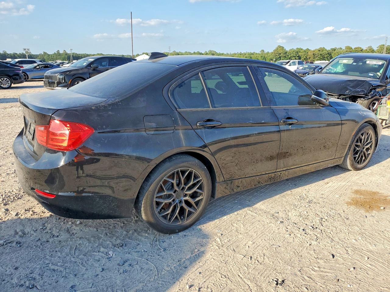 2014 Bmw 328 I Black vin: WBA3A5C55EP603567
