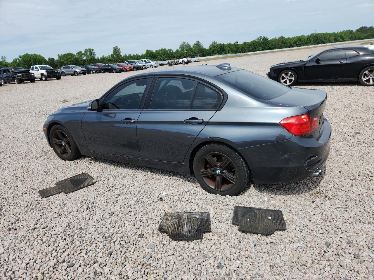 2014 Bmw 328 I Charcoal vin: WBA3A5C55EP603603