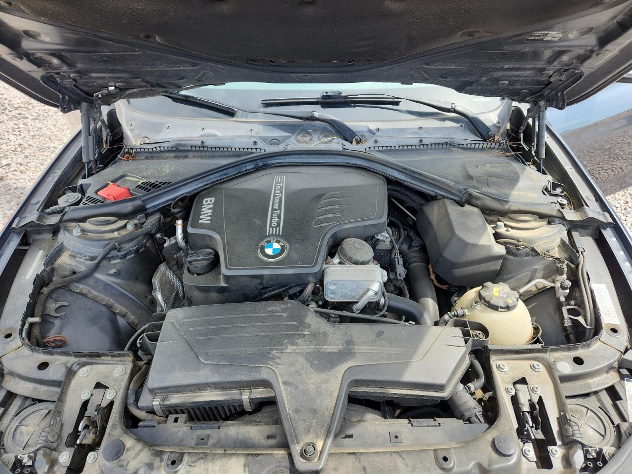 2014 Bmw 328 I Charcoal vin: WBA3A5C55EP603603