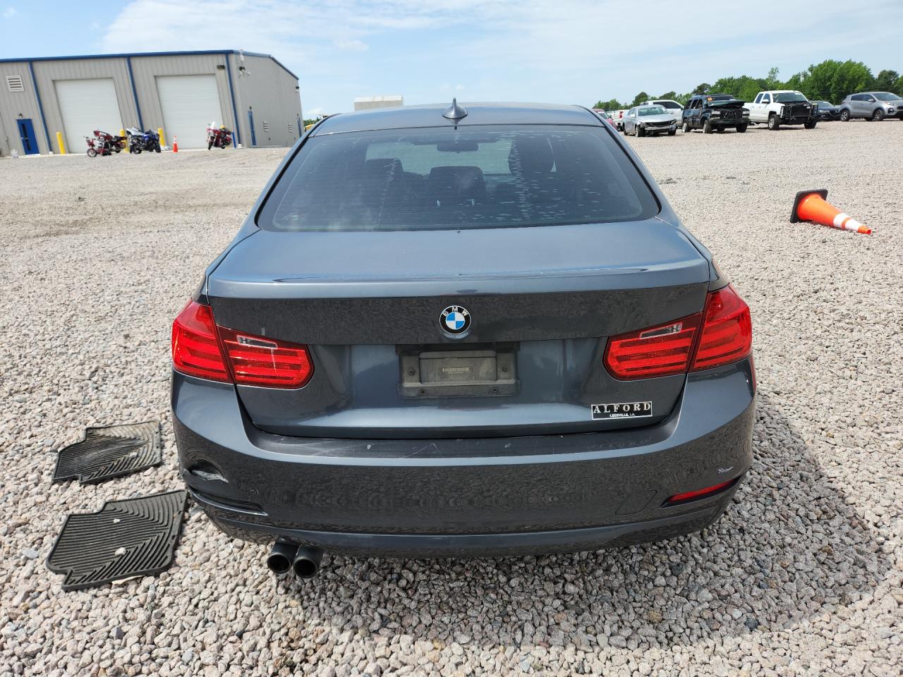 2014 Bmw 328 I Charcoal vin: WBA3A5C55EP603603