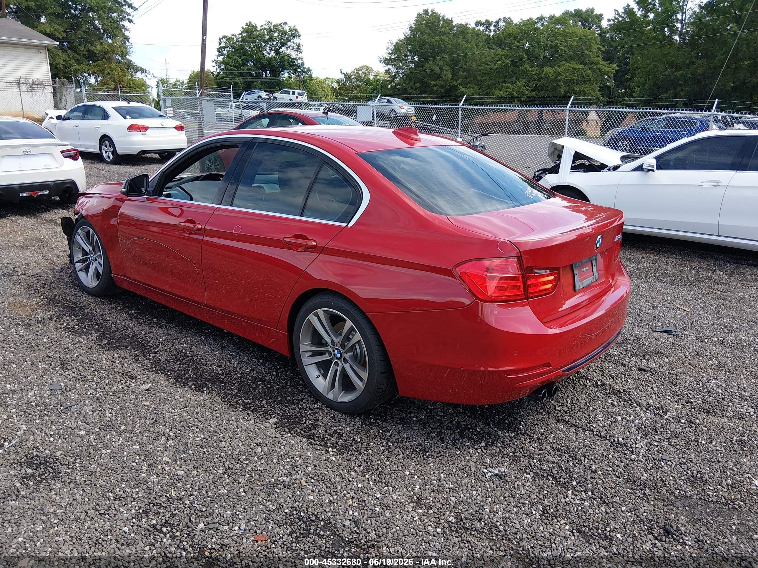 2015 Bmw 328i   Red vin: WBA3A5C55FF608467