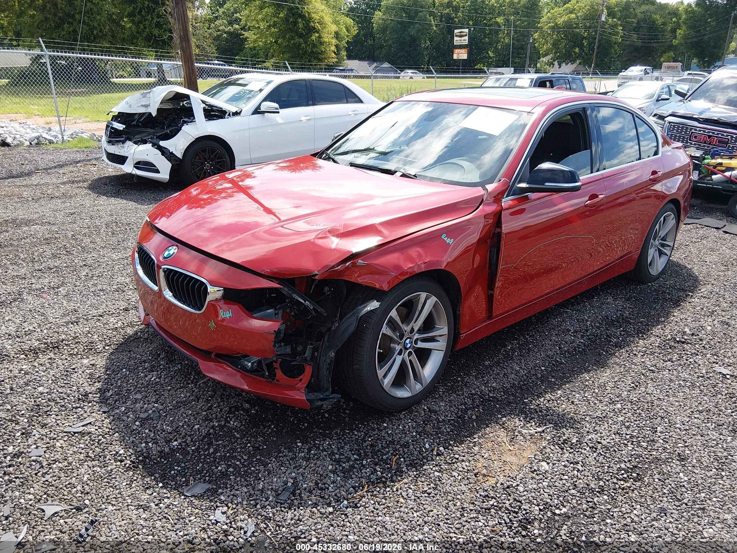 2015 Bmw 328i   Red vin: WBA3A5C55FF608467