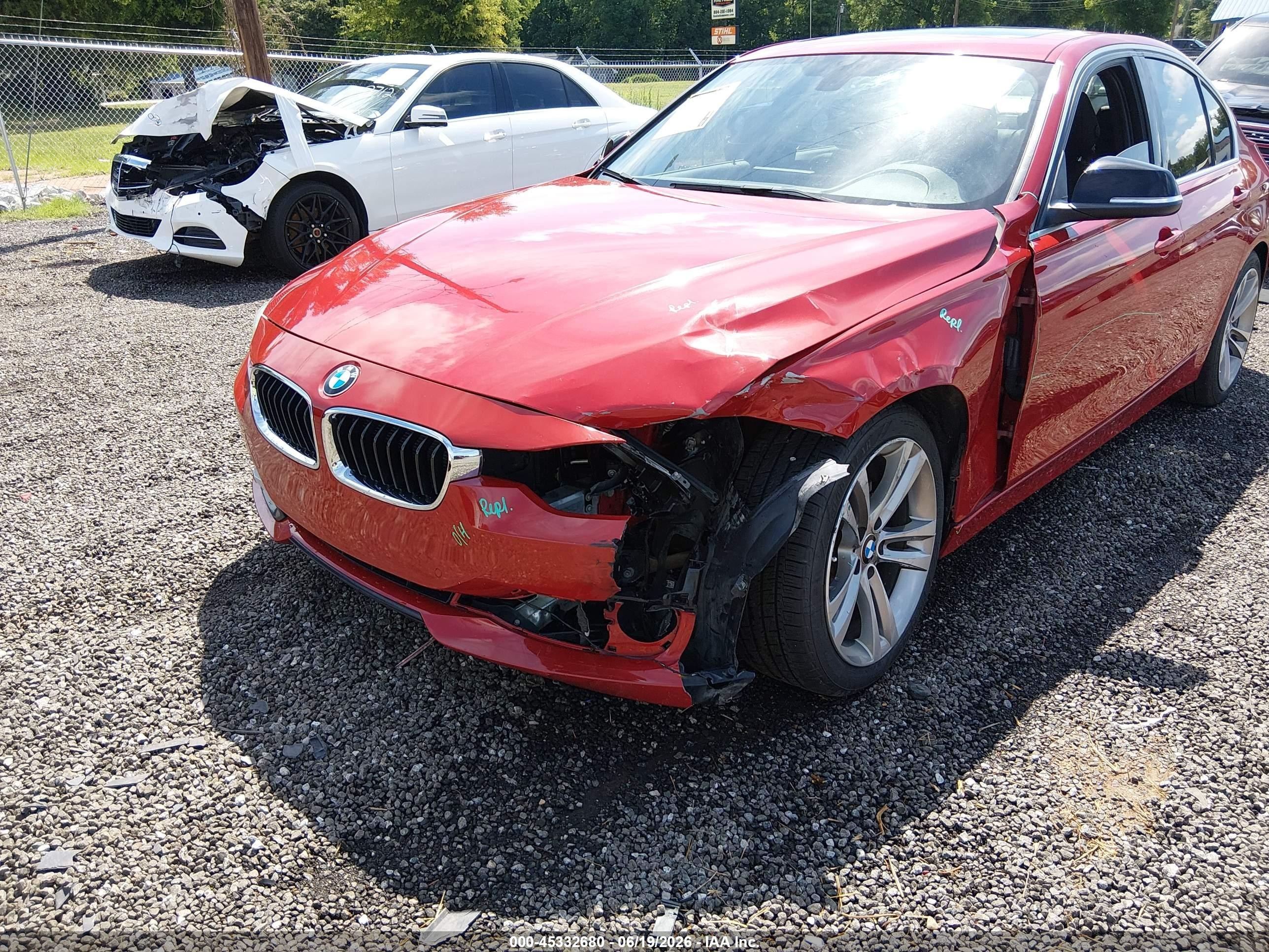 2015 Bmw 328i   Red vin: WBA3A5C55FF608467