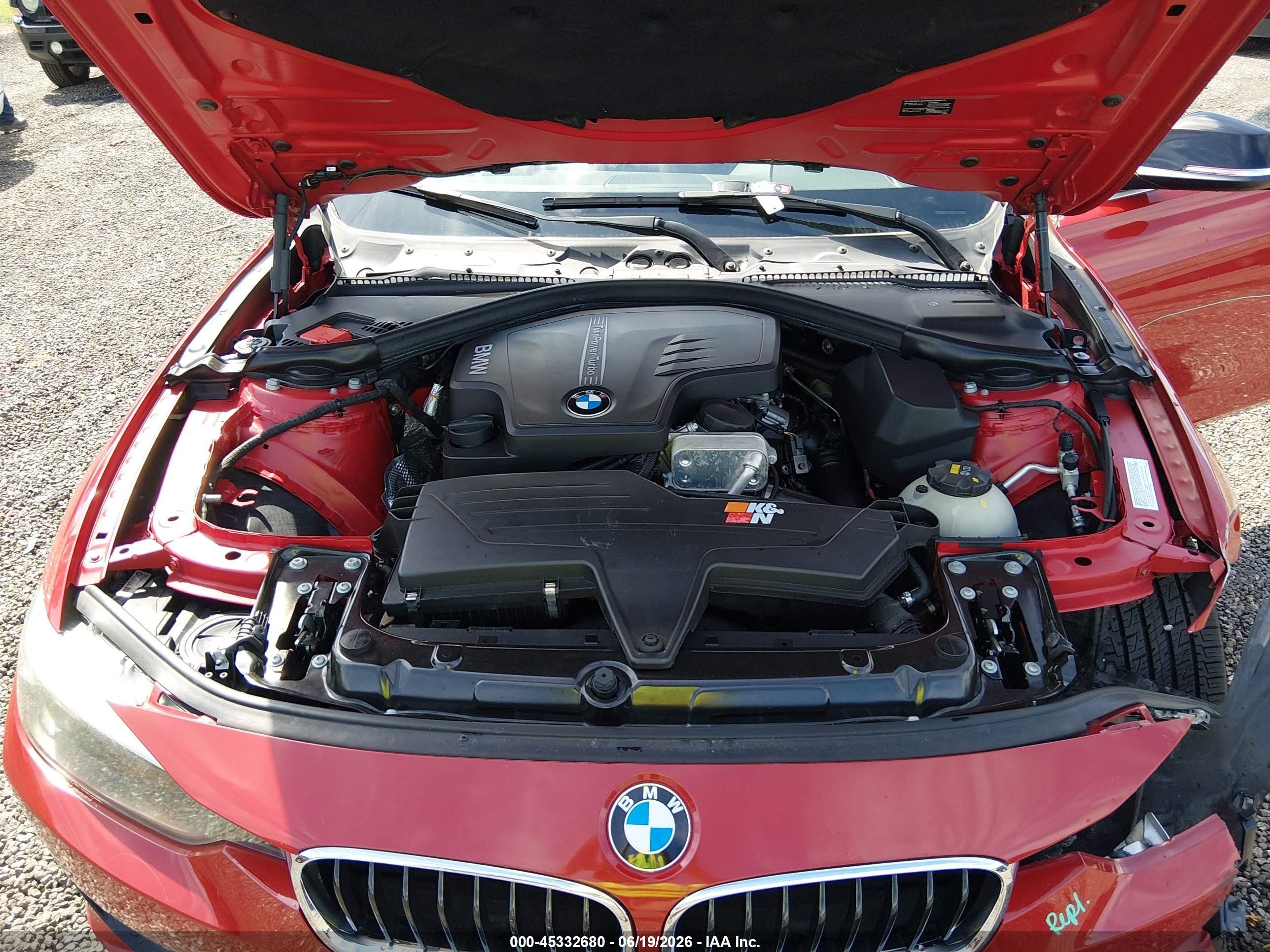2015 Bmw 328i   Red vin: WBA3A5C55FF608467
