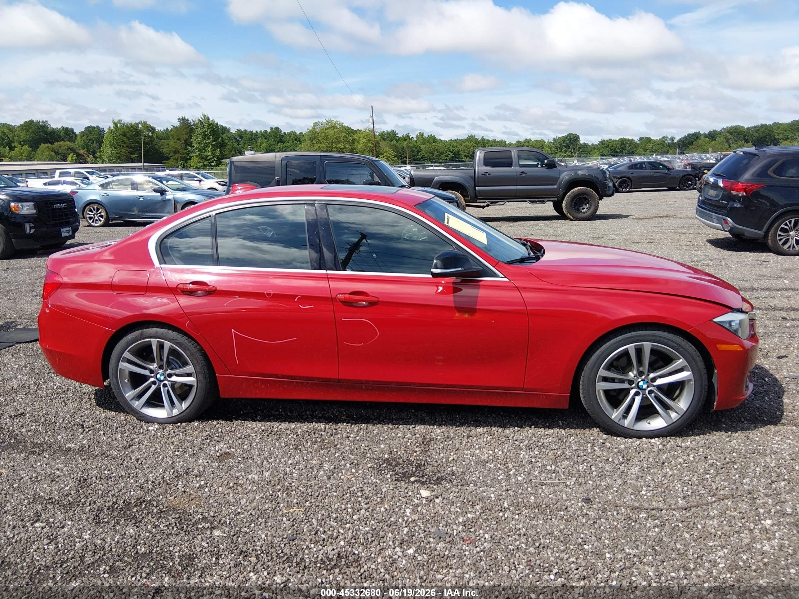 2015 Bmw 328i   Red vin: WBA3A5C55FF608467