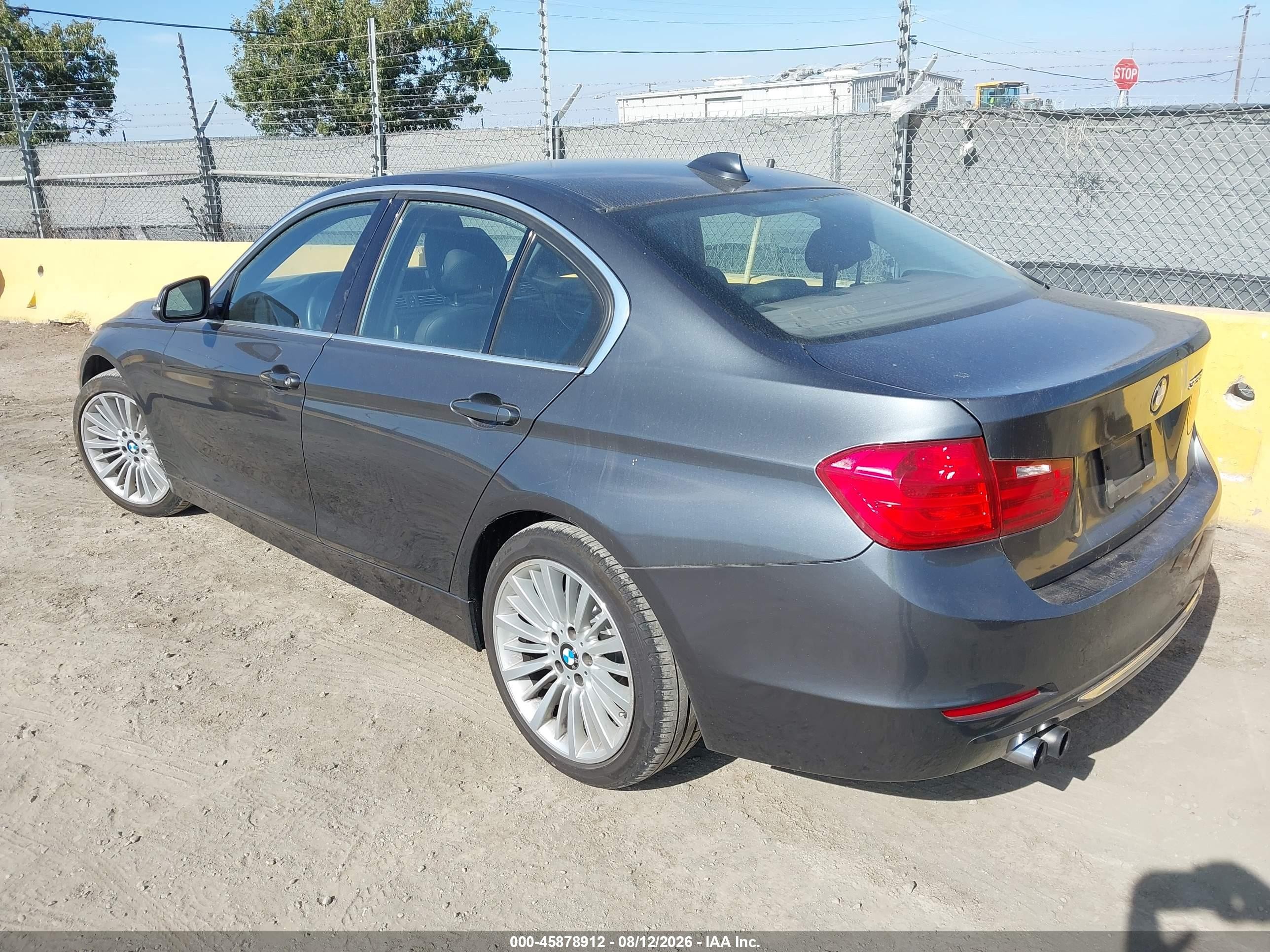 2012 Bmw 328i   Gray vin: WBA3A5C56CF341674