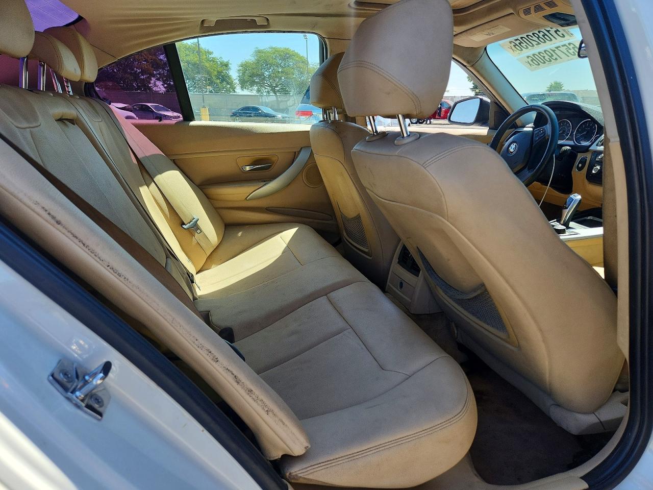 2012 Bmw 328 I White vin: WBA3A5C56CF343747