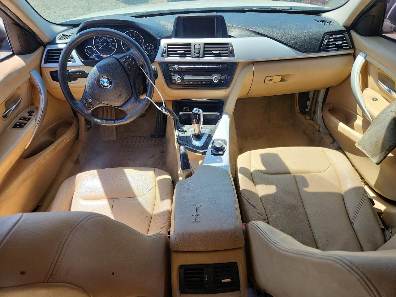 2012 Bmw 328 I White vin: WBA3A5C56CF343747