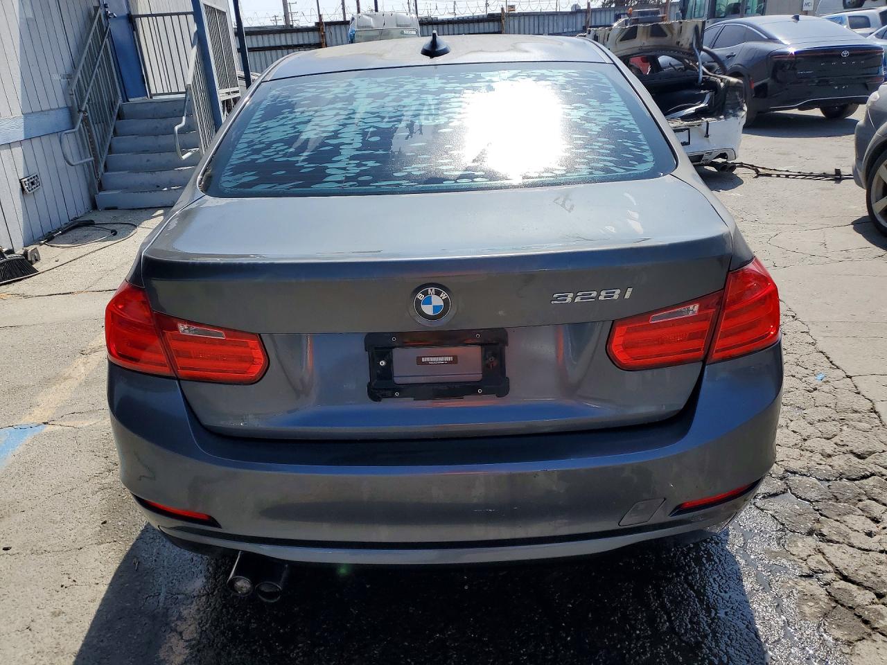 2012 Bmw 328 I Gray vin: WBA3A5C56CF344719