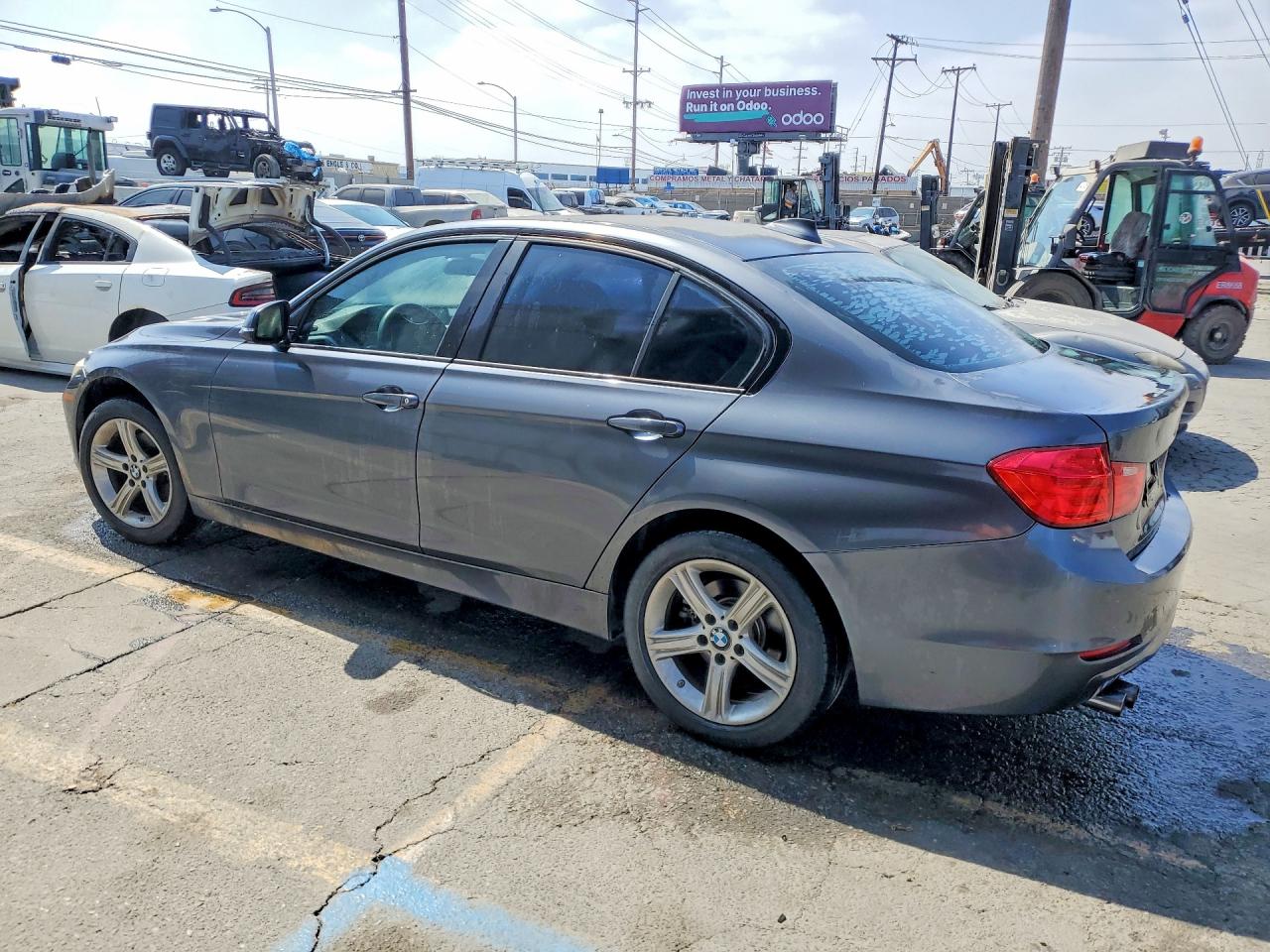 2012 Bmw 328 I Gray vin: WBA3A5C56CF344719