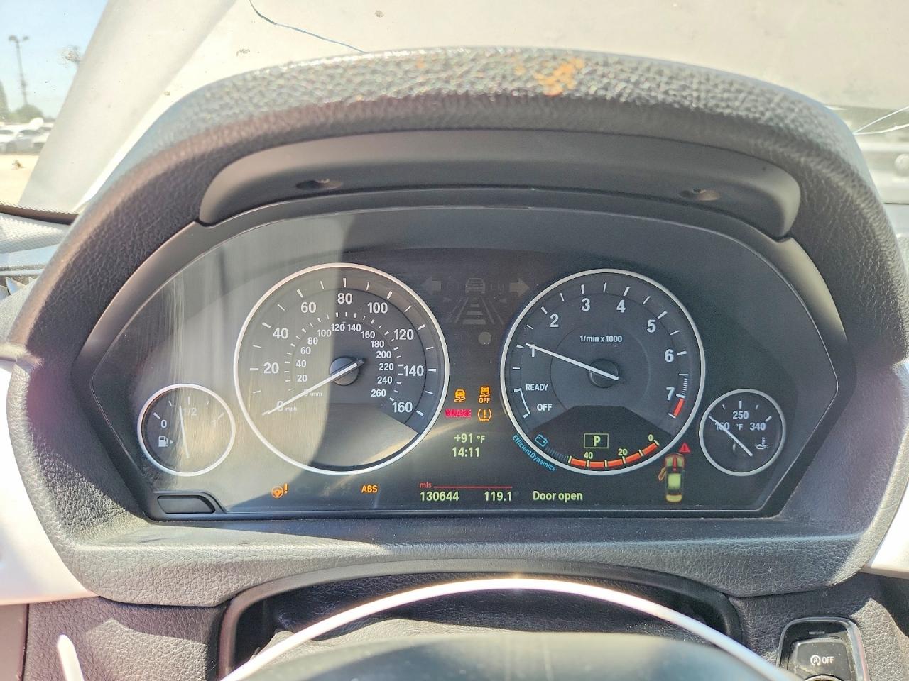 2012 Bmw 328 I Gray vin: WBA3A5C56CF344719