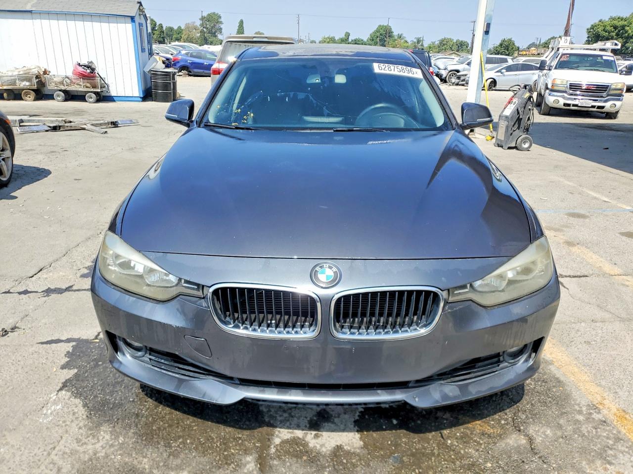 2012 Bmw 328 I Gray vin: WBA3A5C56CF344719