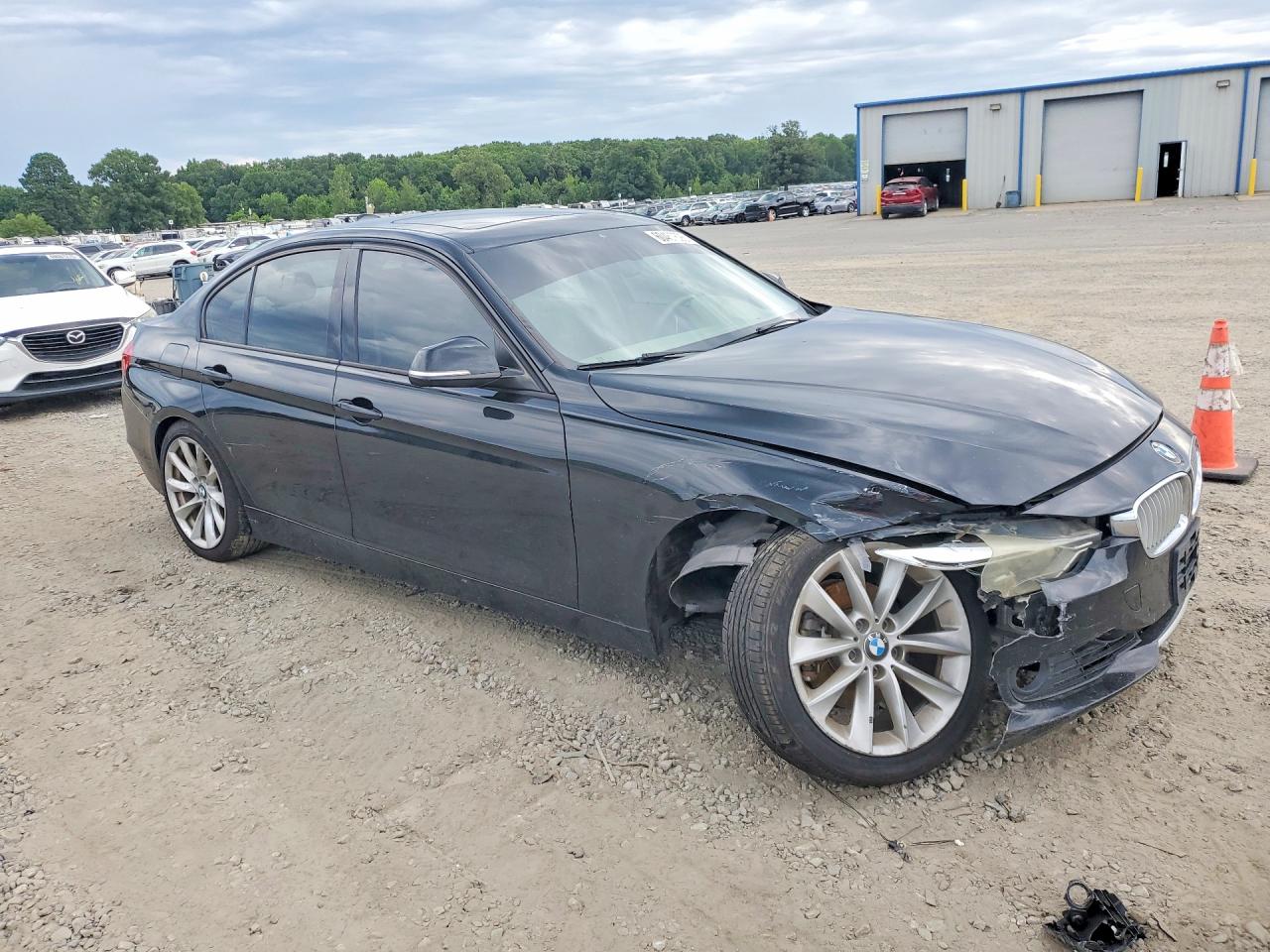 2012 Bmw 328 I Black vin: WBA3A5C56CF348768