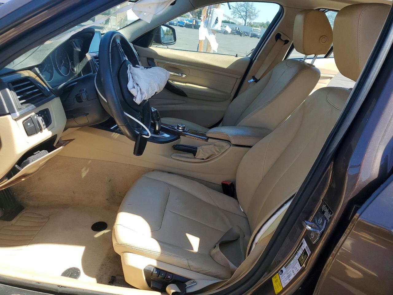 2013 Bmw 328 I Коричневый vin: WBA3A5C56DF352806