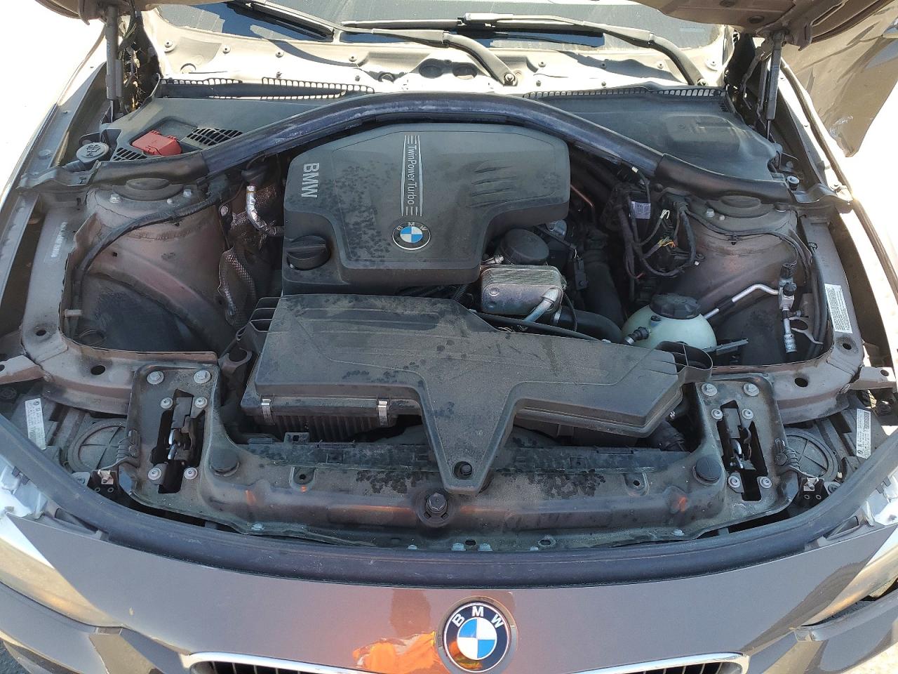 2013 Bmw 328 I Коричневый vin: WBA3A5C56DF352806