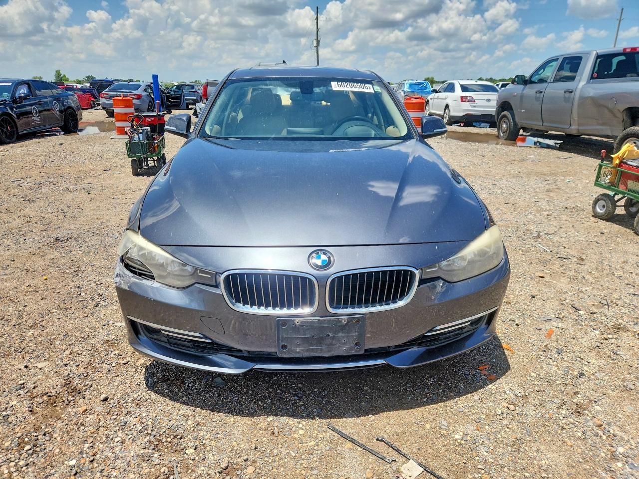 2013 Bmw 328 I Gray vin: WBA3A5C56DF355611
