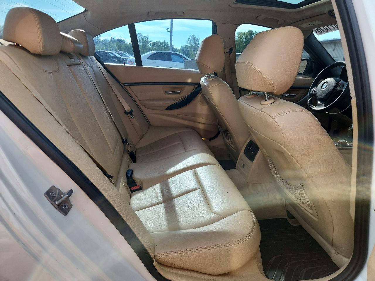 2013 Bmw 328 I White vin: WBA3A5C56DF601394