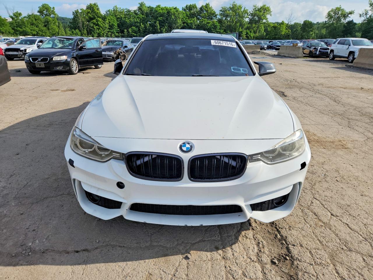 2013 Bmw 328 I White vin: WBA3A5C56DF601394