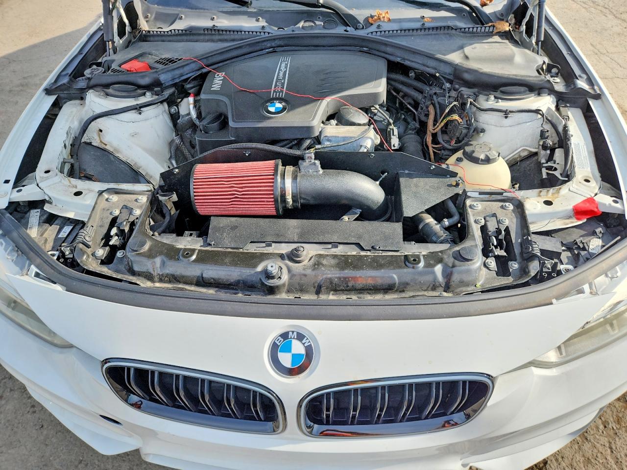 2013 Bmw 328 I White vin: WBA3A5C56DF601394