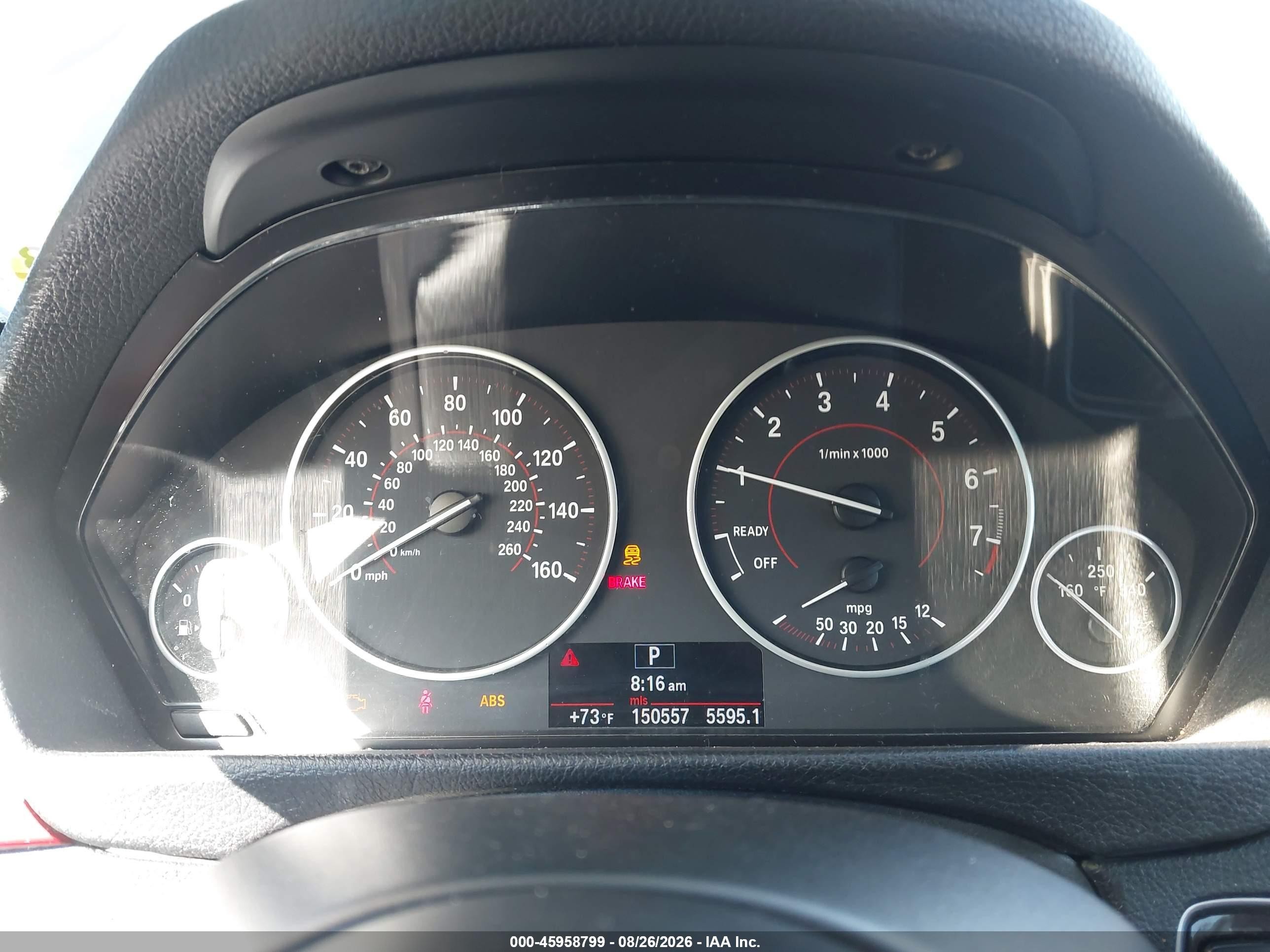 2013 Bmw 328i   White vin: WBA3A5C56DJ460680